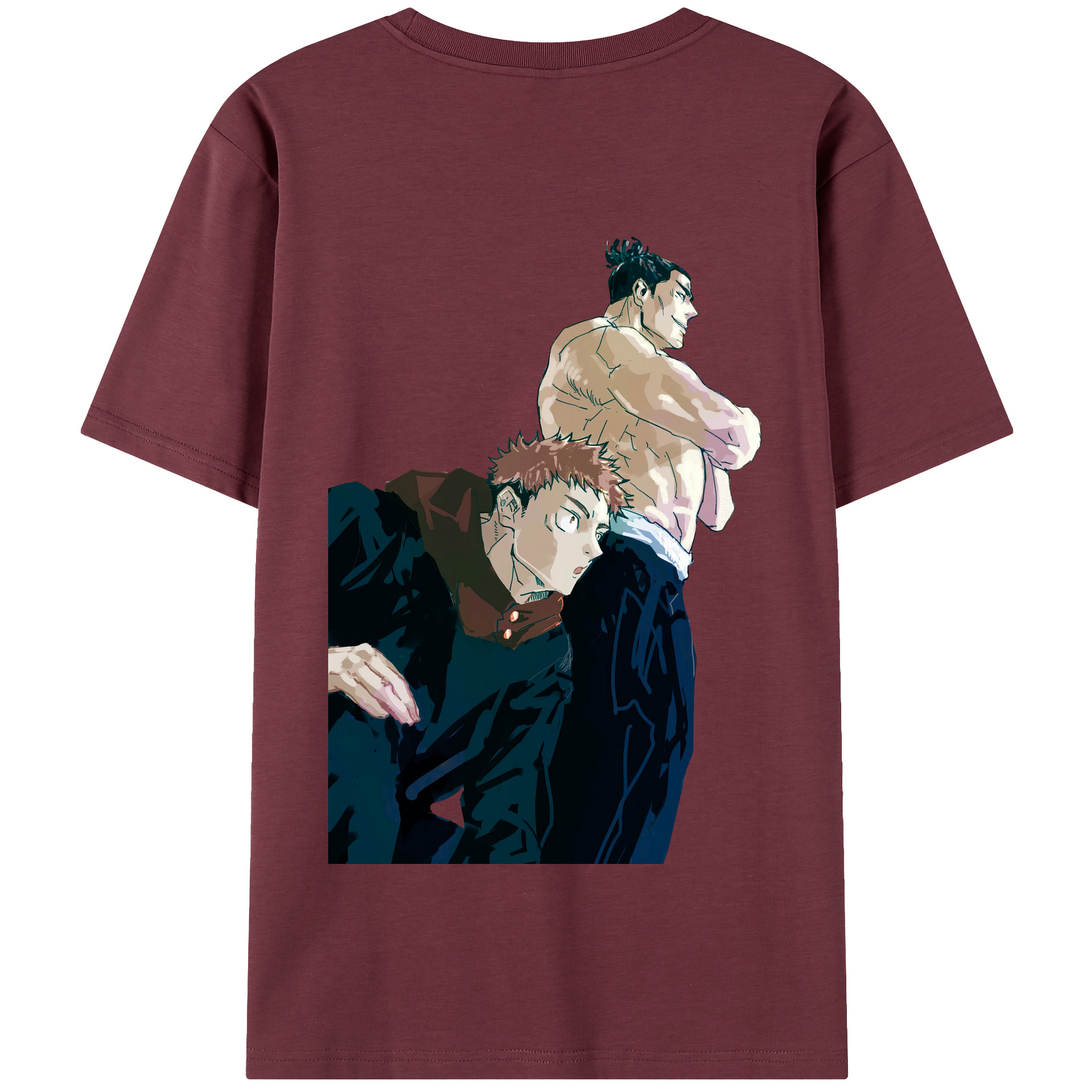 （画像用） 呪術廻戦 Jujutsu Kaisen 綿100％半袖Tシャツ（背面プリント）